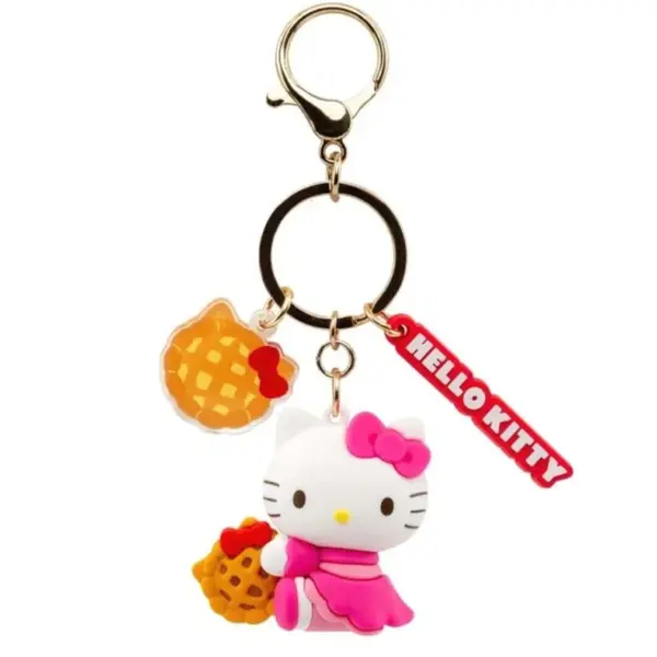 Breloc cu Pandantiv Yume Hello Kitty and Friends Tea Party Series - Hello Kitty