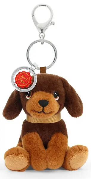 Breloc de pluș Keel Toys Keeleco – Teckel, 12 cm