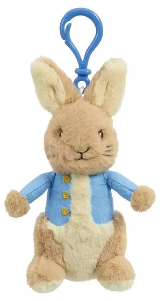 Breloc din pluș Rainbow Designs - Peter Rabbit, 13 cm