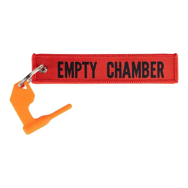 Breloc Empty Chamber flag FOSTEX - ROȘU