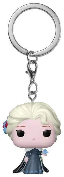 Breloc Funko Pocket POP! Disney: Princess Holiday - Elsa