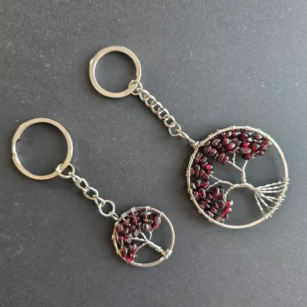Breloc granat | Tree of Life