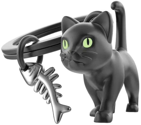 Breloc Metalmorphose - Black Cat