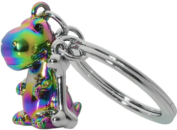 Breloc Metalmorphose - Dino with bone charm