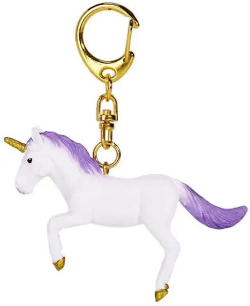 Breloc Mojo - unicorn, violet