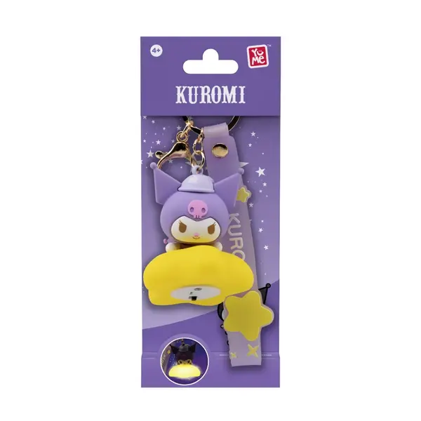 Breloc si curea, Yume, Seria Light-Up Star, Kuromi