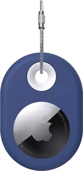 Breloc Speck - Siliring, pentru AirTag, albastru/alb
