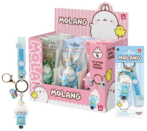 Breloc YuMe Animation: Molang, Scooter Series, sortiment