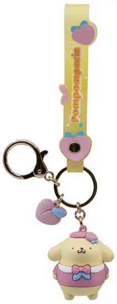 Breloc YuMe Animation: Sanrio - Pompompurin (Peaches Series)
