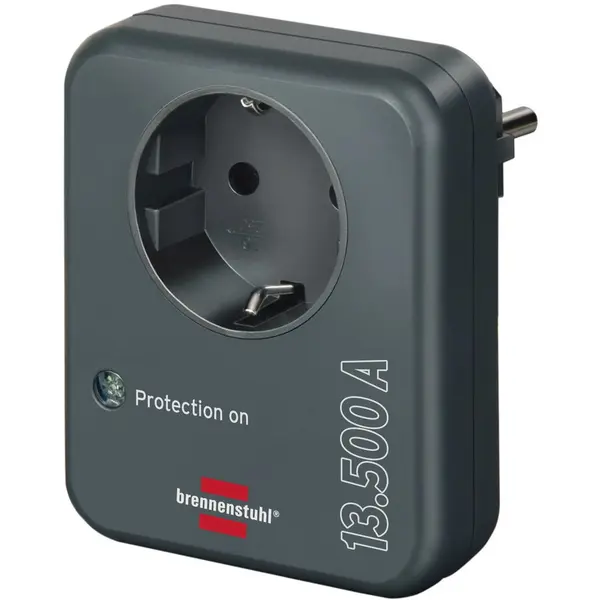 Brennenstuhl Adaptor priza Brennenstuhl, cu protectie impotriva supratensiunilor, 13.500A