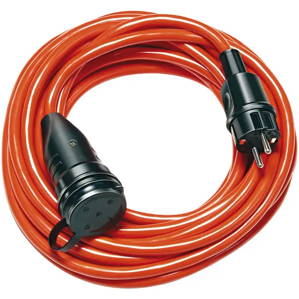 Brennenstuhl Cordon prelungitor Brennenstuhl BREMAXX , IP44, 20m, IP44, AT-N07V3V3-F 3G1,5 - Portocaliu