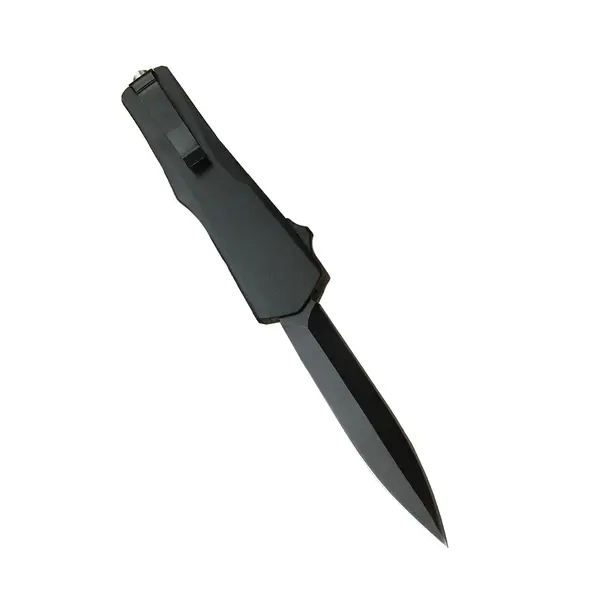Briceag automat de vanatoare DEPOX , Futuristic Blade, PVC, 23 cm, negru