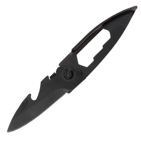 Briceag de buzunar DEPOX , Call of Destiny, 12 cm, otel inoxidabil, negru