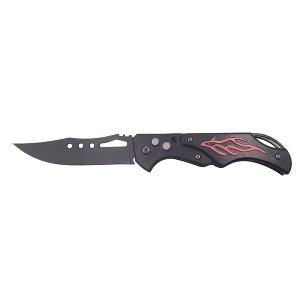 Briceag de vanatoare DEPOX , Fire Blade, otel inoxidabil, 21.5 cm, portocaliu