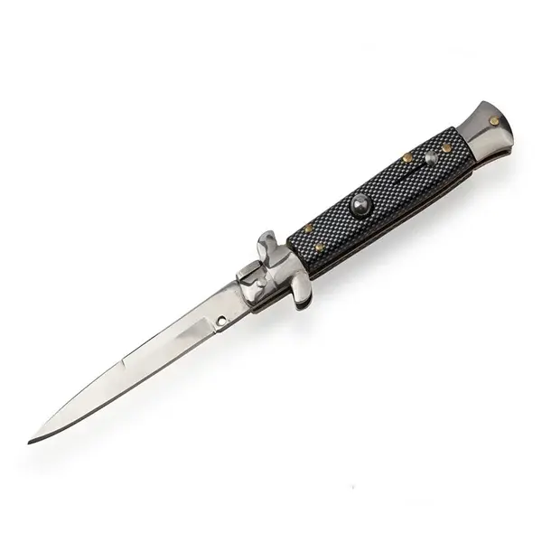 Briceag de vanatoare DEPOX , Italian Stance, otel inoxidabil, 22.5 cm, gri