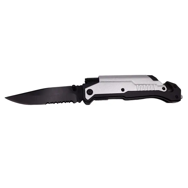 Briceag de vanatoare DEPOX , Robo Blade, otel inoxidabil, 22 cm, argintiu
