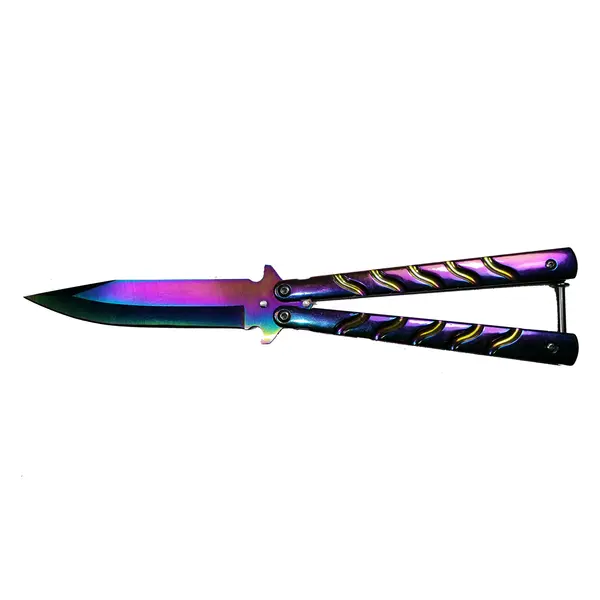 Briceag fluture DEPOX , Rainbow-Palette, 22.5 cm