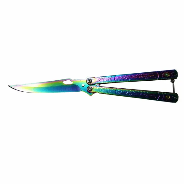 Briceag fluture DEPOX , Tree of Life, otel inoxidabil, multicolor, 21.5 cm