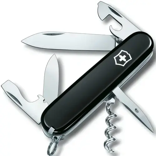 Briceag multifunctional Victorinox Spartan, 10 functii (Negru)