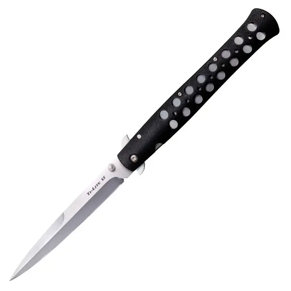 Briceag Ti-Lite Cold Steel lama stilet, DEPOX , prindere curea, 33 cm, argintiu