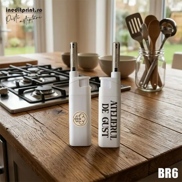 Bricheta de bucatarie Personalizata cu logo si nume Restaurant BR6