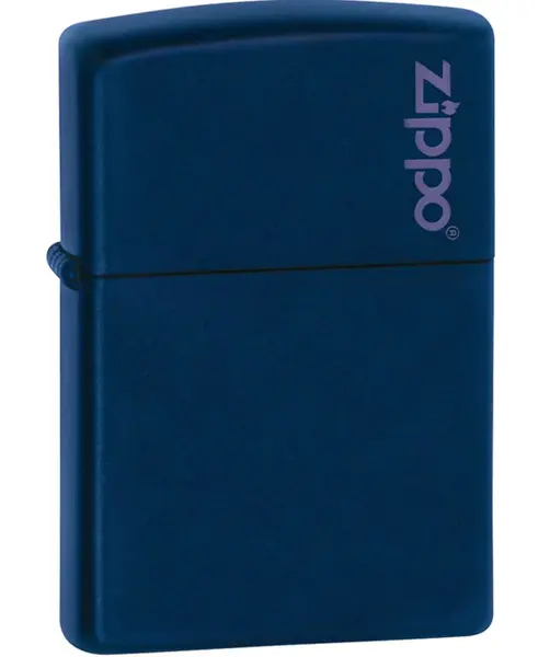 Bricheta Zippo - albastru inchis, mata
