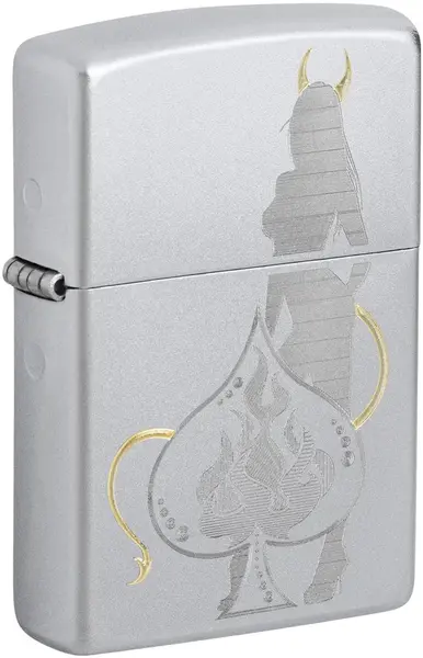Bricheta Zippo - Devilish Ace Design