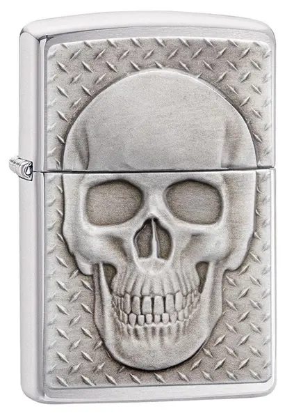 Bricheta Zippo - Skull With Brain Surprise