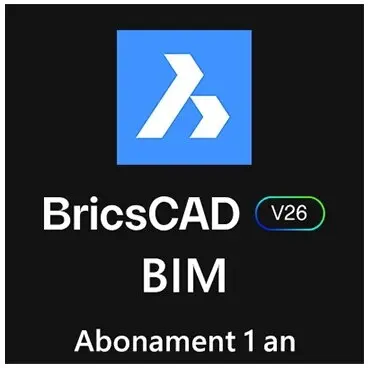 BricsCAD Software BricsCAD BIM V26 , 1 Utilizator, 1 An