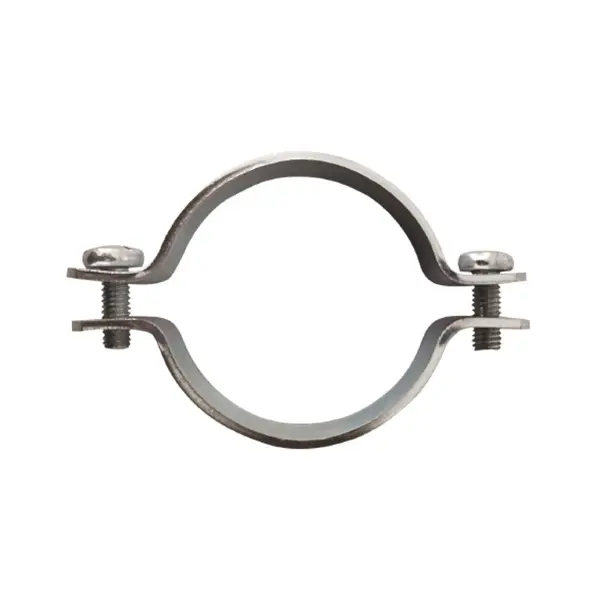 Brida Banda pentru Stalpi Rotunzi Ø 42.4 Mm Ø 1.25 Inch Acoperire Vopsit Ral 6005