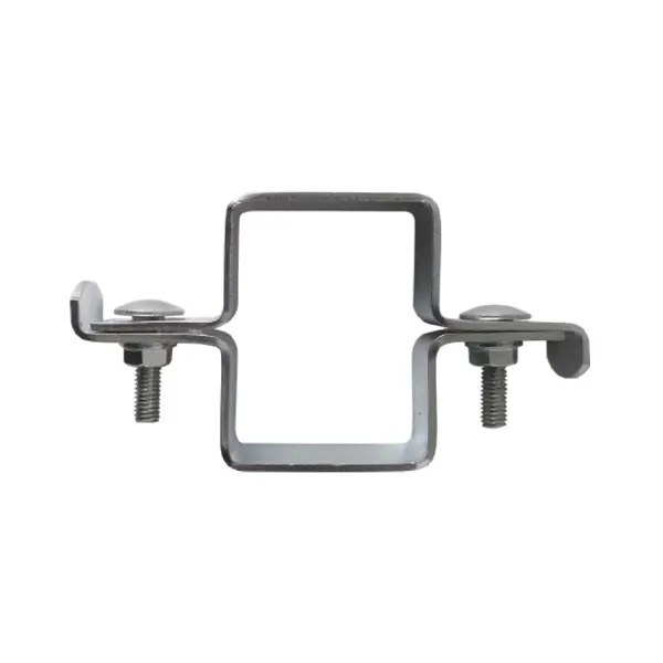 Brida Fixare Traseu pentru Stalpi Rectangulari Dimensiuni Stalp 60x40 Mm Acoperire Vopsit Ral 6005