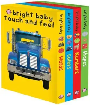 Bright Baby Touch and Feel: Words/Colors/Numbers/Shapes, Hardcover/Roger Priddy