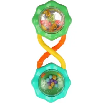 Bright Starts Teether & Rattle jucărie zornăitoare