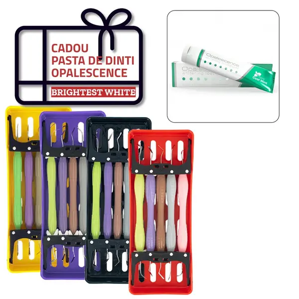 Brightest White pachet - Kit Instrumente modelare compozit si cadou Pasta Opalescence
