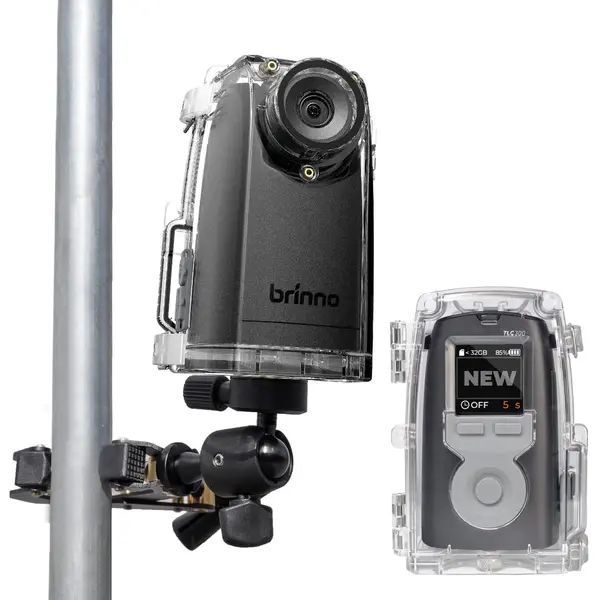 Brinno BCC300-C Kit Camera Time Lapse, Full HD 1080p, Senzor HDR, Suport Menghina, Carcasa IPX4, Autonomie 100 Zile