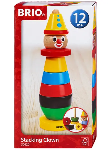 Brio - Stacking Clown