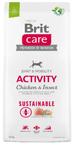 Brit Care Dog Sustainable Activity Pui&Insecte - 1-kg,brit-care