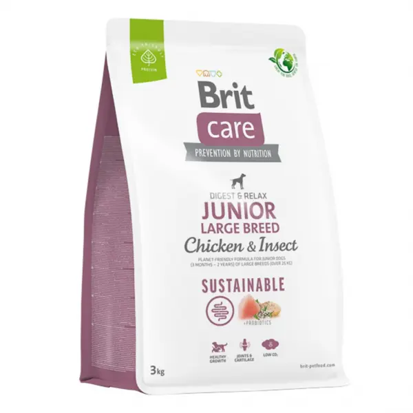 Brit Care Dog Sustainable Junior Large Breed 3 kg