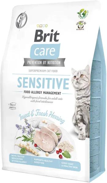 BRIT CARE Insect Food Allergy Management, Hrană uscată pentru pisici