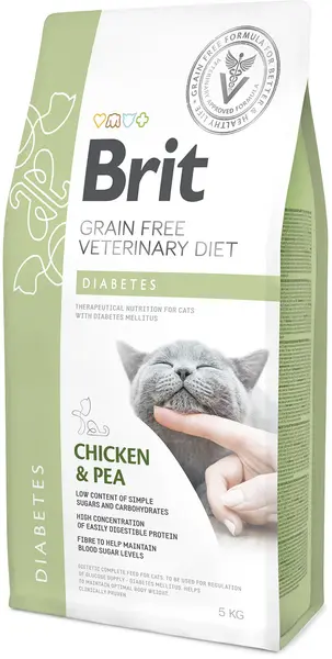 BRIT VD Diabetes pentru pisici, reglarea aportului de glucoză