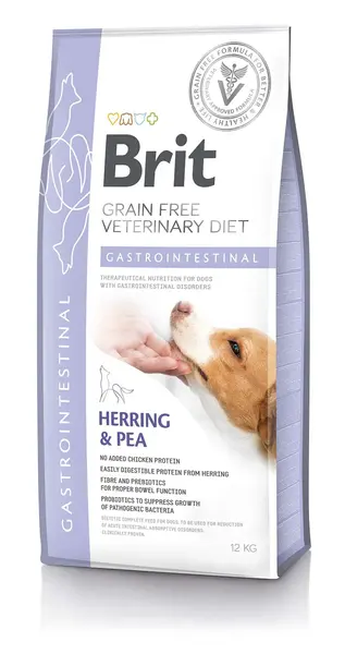 BRIT VD Gastrointestinal câini, reducerea tulburărilor intestinale de absorbţie