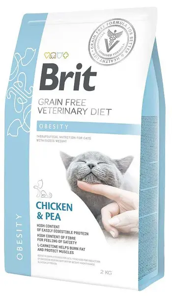 BRIT VD Obesity pentru pisici, reducerea greutăţii corporale excesive