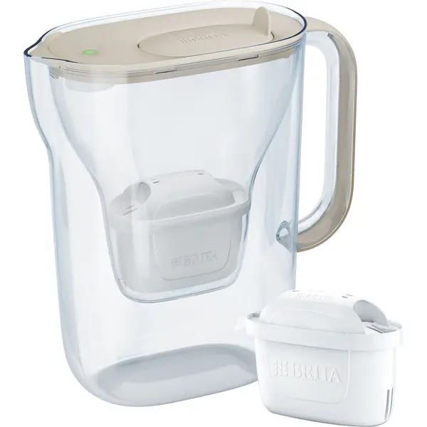 BRITA Cana filtranta apa BRITA Style Essential, 2,4 L, cartus filtrant Maxtra Pro, Culoarea Nisipului