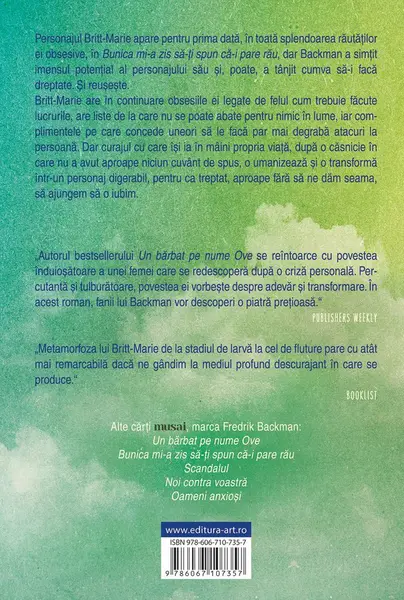 Britt-Marie a fost aici | Fredrik Backman
