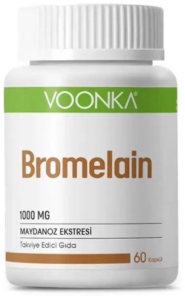 Bromelain, 1000 mg, 60 capsule, Voonka