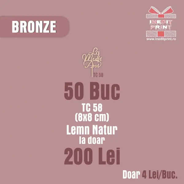 Bronze Pack - 50 Bucati
