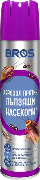 Bros Aerosol împotriva insectelor târâtoare, 400 ml