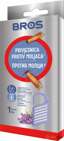 Bros Cuier anti-molii, lavandă