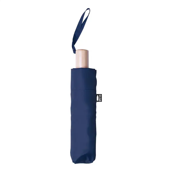 Brosoboo umbrelă, material reciclat RPET - albastru închis