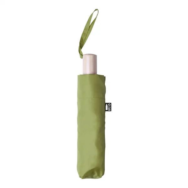 Brosoboo umbrelă, material reciclat RPET - verde